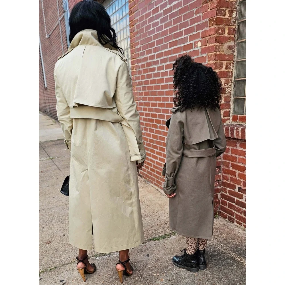 Know Me Sewing Pattern ME2070 Girls Misses 7-18 Trench Coat Beaute‎ J'adore